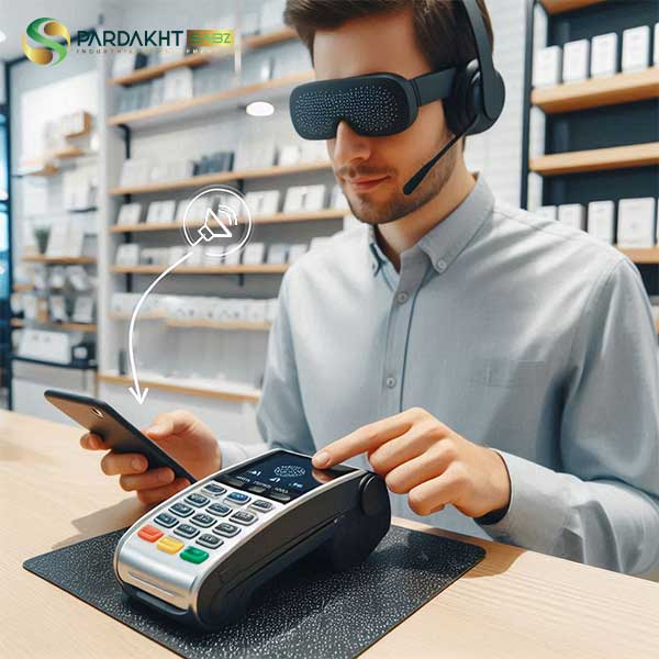 دستگاه کارتخوان مخصوص نابینایان